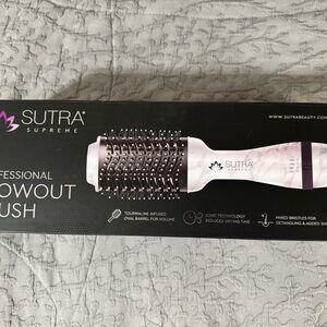 Sutra Supreme Professional Blowout Brush - White Marble